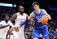 Kyle Filipowski posted 16.4 ppg, 8.3 rpg, 2.8 apg and 1.5 bpg this past season for Duke.